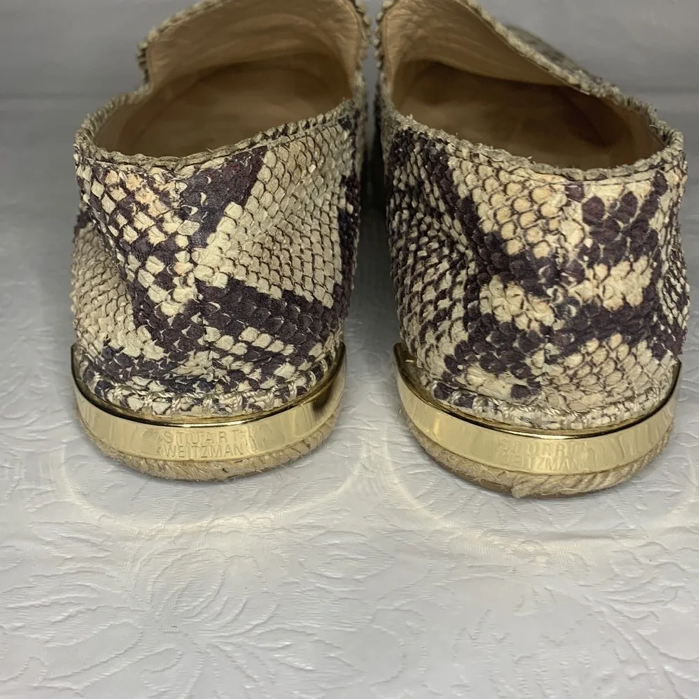 Stuart Weitzman Catalan Snake Espadrilles‎